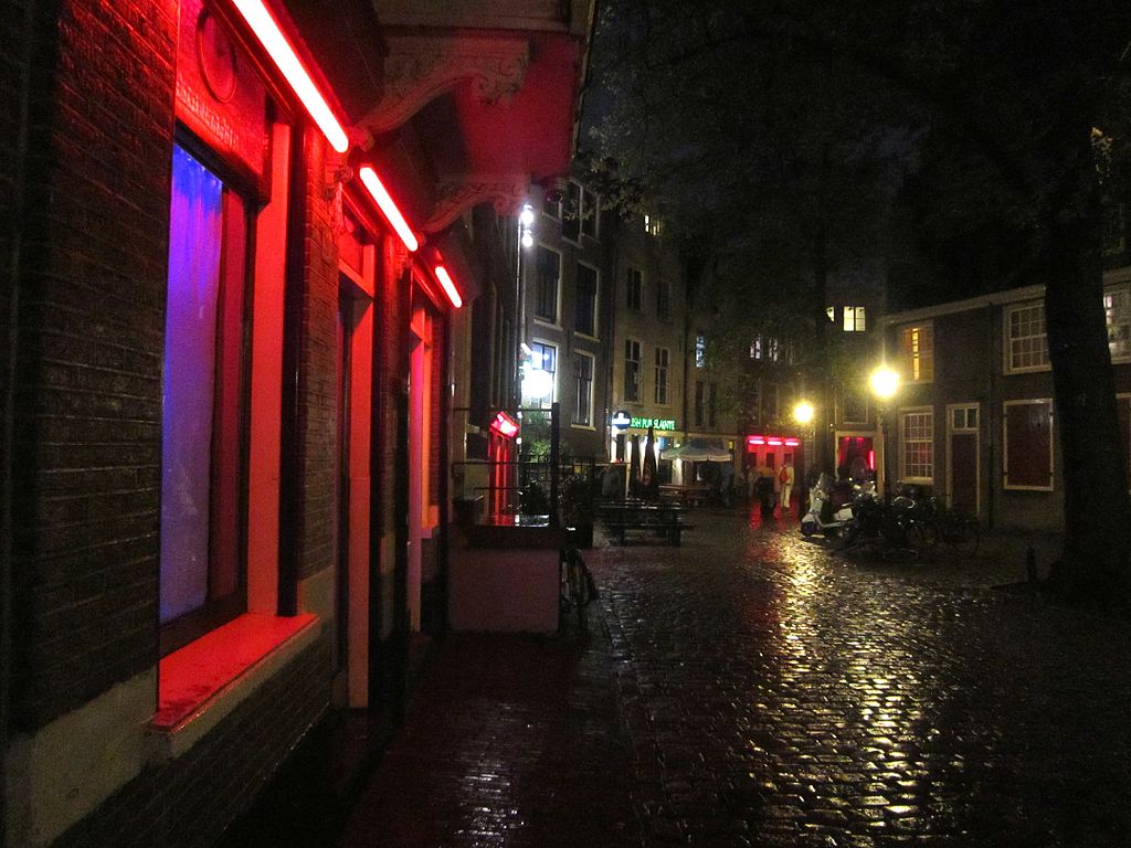 Red Light District, Amsterdam. Foto de Anjaneyadas, Wikipedia