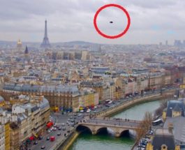 OZN de 1000 de metri deasupra Parisului